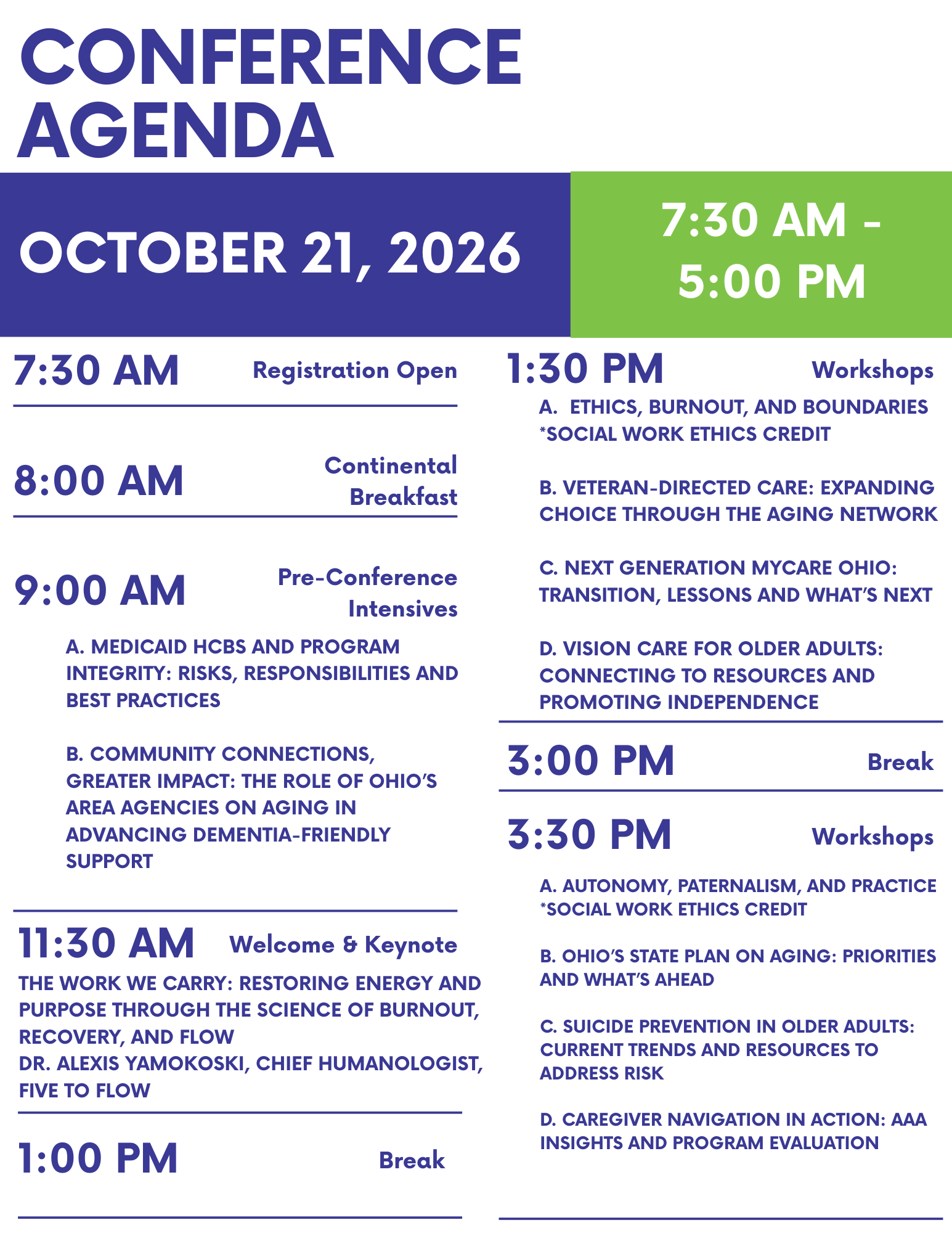 2026 Agenda day 1