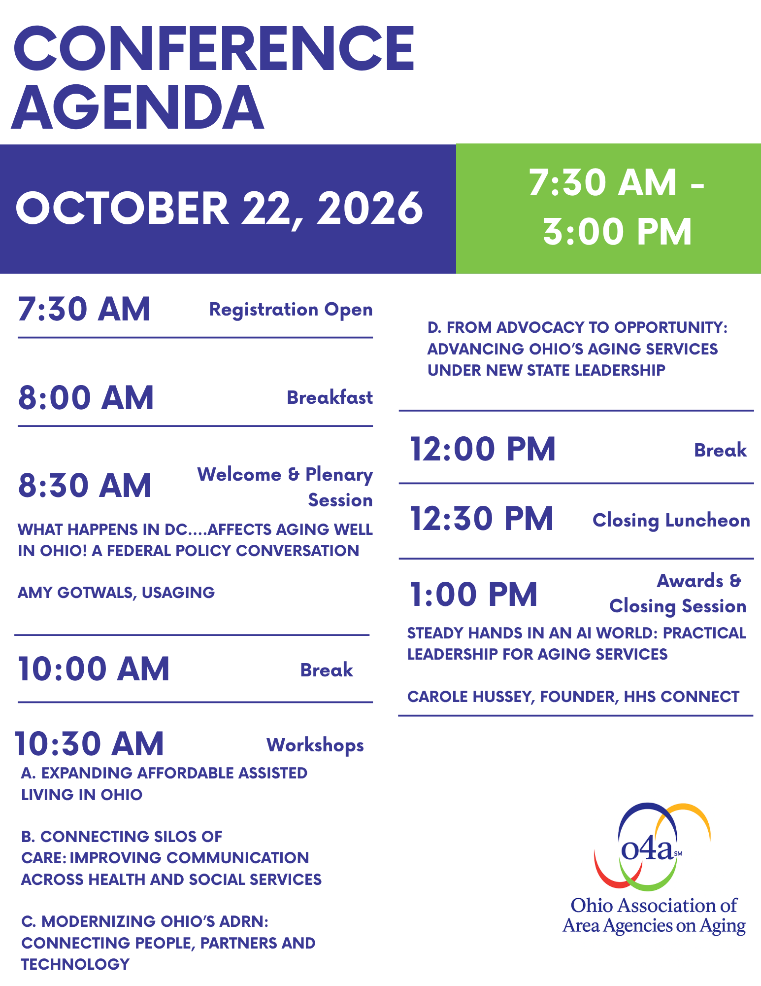 annual conf agenda 2
